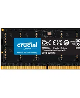 Pamäte Crucial 32 GB DDR5-5600 UDIMM CL46 (16 Gb) CT32G56C46S5