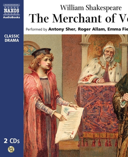 Svetová beletria Naxos Audiobooks The Merchant of Venice (EN)