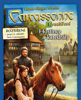 Rodinné hry Mindok Hra Carcassonne: Hostince a katedrály (1. rozšírenie) Mindok