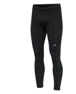Pánske klasické nohavice Pánske kompresné nohavice dlhé Newline Core Tights Men čierna - XL