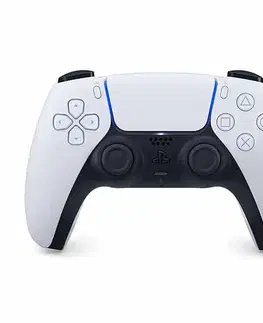 Príslušenstvo k herným konzolám Bezdrôtový ovládač PlayStation 5 DualSense, biely CFI-ZCT1W