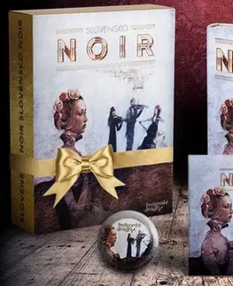 Novely, poviedky, antológie Slovensko NOIR - darčekový set (kniha+CD audiokniha+magnetka) - Kolektív autorov