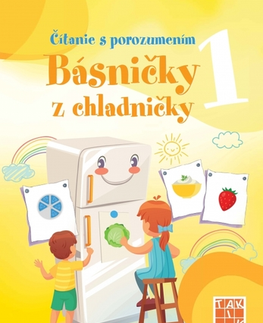 Príprava do školy, pracovné zošity Čítanie s porozumením 1 - básničky z chladničky PZ - Jana Bezegová