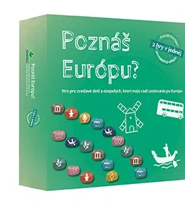 Vedomostné a edukatívne hry Dajama Dajama hra Poznáš Európu?