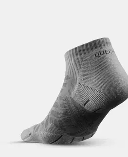 ponožky Ponožky Hike 100 nízke sivé 2 páry