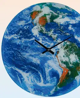 Hodiny Nástenné hodiny Zemeguľa, 35cm