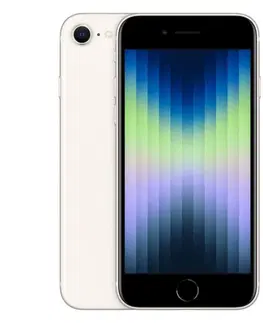 Mobilné telefóny Apple iPhone SE (2022) 128GB, starlight MMXK3CNA