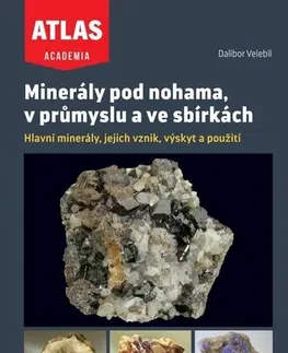 Geografia, geológia, mineralógia Minerály pod nohama, v průmyslu a ve sbírkách, 2. vydání - Dalibor Velebil