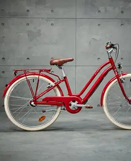 bicykle Detský mestský bicykel Elops 900 9-12 rokov