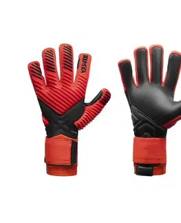 futbal Futbalové brankárske rukavice CLR F900 červené