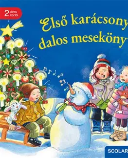 Zvukové knihy Első karácsonyi dalos mesekönyvem - Frauke Nahrgangová,Zsuzsanna Szabó