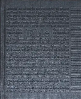 Biblie, biblistika Poznámková Bible antracitová