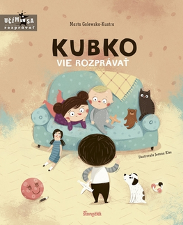 Leporelá, krabičky, puzzle knihy Kubko vie rozprávať - Marta Galewska-Kustra,Joanna Klos,Ladislav Holiš