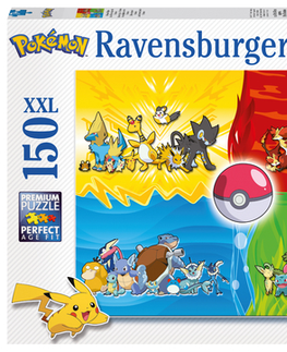 XL dieliky Ravensburger Puzzle Druhy Pokémonov 150 XXL Ravensburger