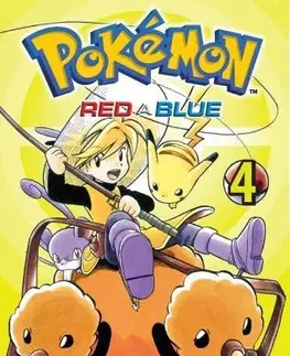 Manga Pokémon: Red a Blue 4 - Hidenori Kusaka