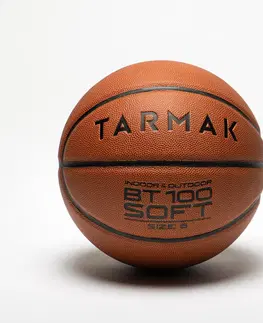 basketbal Detská basketbalová lopta BT100 V6 oranžová dievčatá od 11 rokov / chlapci U13