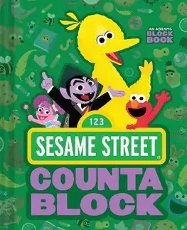 Leporelá, krabičky, puzzle knihy Sesame Street Countablock - Peski Studio
