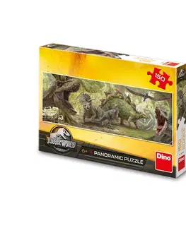 Od 100 dielikov Dino Toys Puzzle Jurský svet 150 panoramic Dino