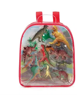 Hračky - figprky zvierat ADDO - Dinosaury v batôžteku, 17ks