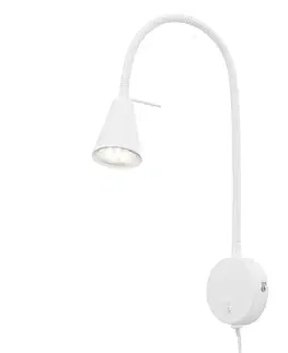 Nástenné svietidlá Briloner Nástenné LED svietidlo 2082 stenový prvok, biele