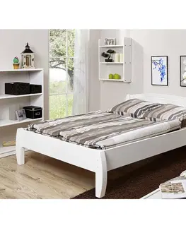 Klasické detské postele Posteľ Z Masívu Jasmin 140x200cm