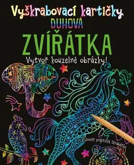 Pre deti a mládež - ostatné Vyškrabovací kartičky: Duhová zvířátka - neuvedený,Marie Dupalová