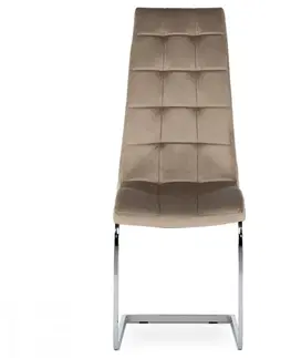 Jedálenské zostavy Jedálenská stolička DCL-424 Autronic Cappuccino