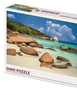 2000 dielikov Dino Toys Puzzle Pláž 2000 Dino