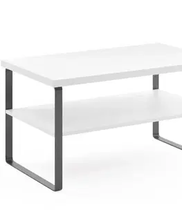 Konferenčné stolíky v podkrovnom štýle Konferenčný stolík C19100x60 biela