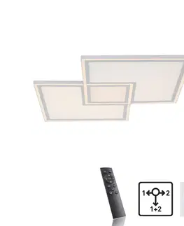 Stropné svietidlá JUST LIGHT. Stropné LED svetlo Edging CCT, 67,5 x 67,5 cm