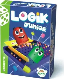 Hračky rodinné spoločenské hry RAPPA - Hra Logik junior v krabici