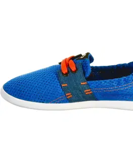 tenis Detská obuv Areeta modro-oranžová