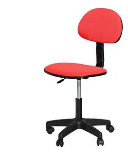Kancelárske kreslá a stoličky Stolička HS 05 červená K22