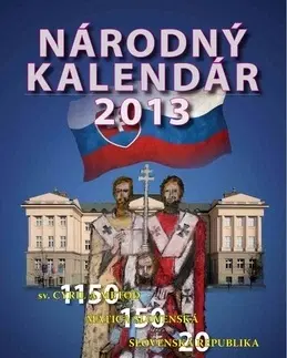 Slovenské a české dejiny Národný kalendár 2013