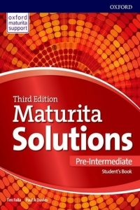 Jazykové maturity Maturita Solutions 3rd Edition Pre-Intermediate - Student´s Book (SK Edition) - Tim Falla,Paul A. Davies