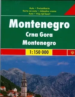 Do auta Montenegro/Čierna hora 1:150 000 FB