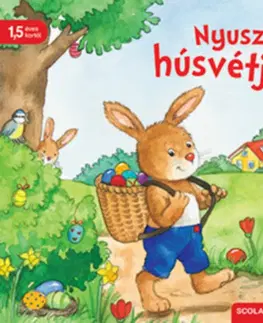Leporelá, krabičky, puzzle knihy Nyuszi húsvétja - Rosemarie Künzler-Behncke,Ana Weller