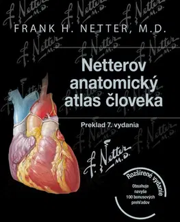 Anatómia Netterov anatomický atlas človeka 7. vydanie - Frank H. Netter