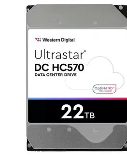 Pevné disky WD Ultrastar DC HC570 22 TB SATA SE