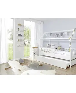 Atypické detské postele Detská Domčeková Posteľ