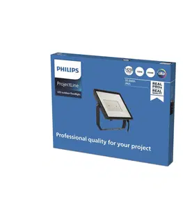 LED reflektory a svietidlá s bodcom do zeme Philips Philips ProjectLine Floodlight svetlá 6500K 150W