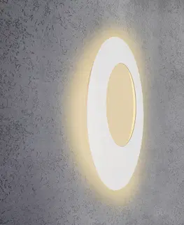 Nástenné svietidlá Escale Escale Blade Open nástenné LED, biele, Ø 79 cm