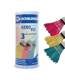Badmintonové loptičky Bedmintonové loptičky SCHILDKROT Aero Fly 3ks