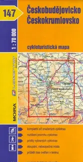 Sprievodcovia, mapy, atlasy Českobudějovicko, Českokrumlovsko 1 :70 000