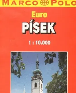 Slovensko a Česká republika Písek - mapa 1:10 000