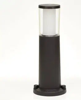 Vonkajšie stojanové svietidlá Fumagalli LED stojanová lampa Carlo, čierna, 3,5 W, CCT