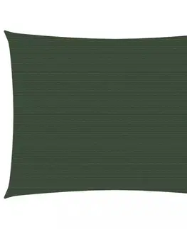 Stínící textilie Tieniaca plachta obdĺžniková HDPE 2,5 x 2 m Dekorhome Hnedá