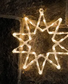 Vianočné svetelné hviezdy Konstsmide Christmas LED hviezda pre vonkajšiu dekoráciu 38 cm