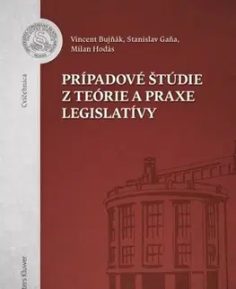 Pre vysoké školy Prípadové štúdie z teórie a praxe legislatívy - Milan Hodás,Vincent Bujňák,Stanislav Gaňa