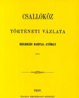 História Csallóköz történeti vázlata - György Beleházi Bartal